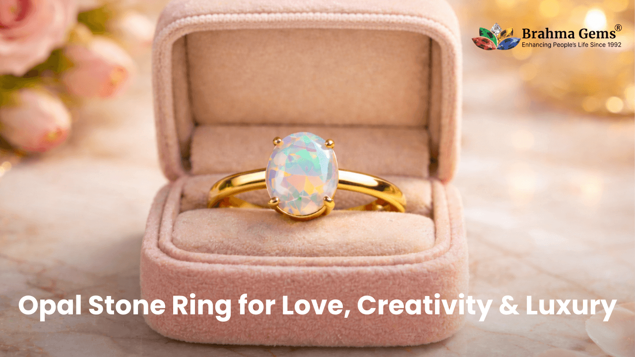 Opal Stone Ring for Love, Creativity & Luxury