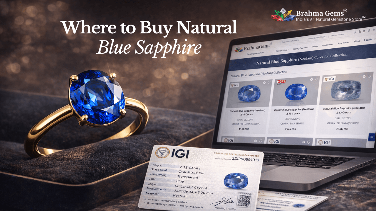 Where to Buy Natural & Certified Blue Sapphire Online: Trusted Sources