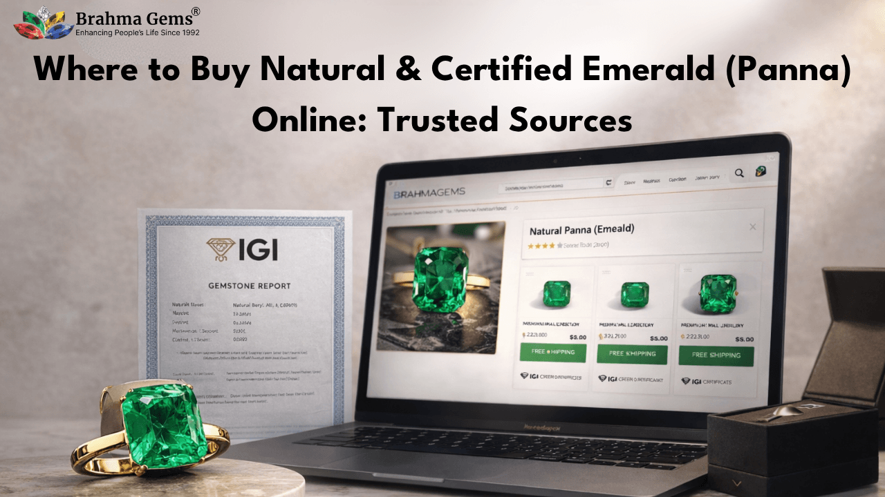 Where to Buy Natural & Certified Emerald (Panna) Online: Trusted Sources