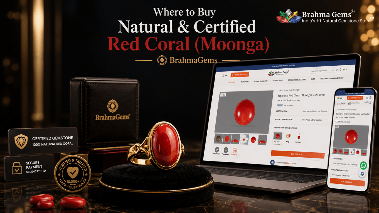 Where to Buy Natural & Certified Red Coral (Moonga)