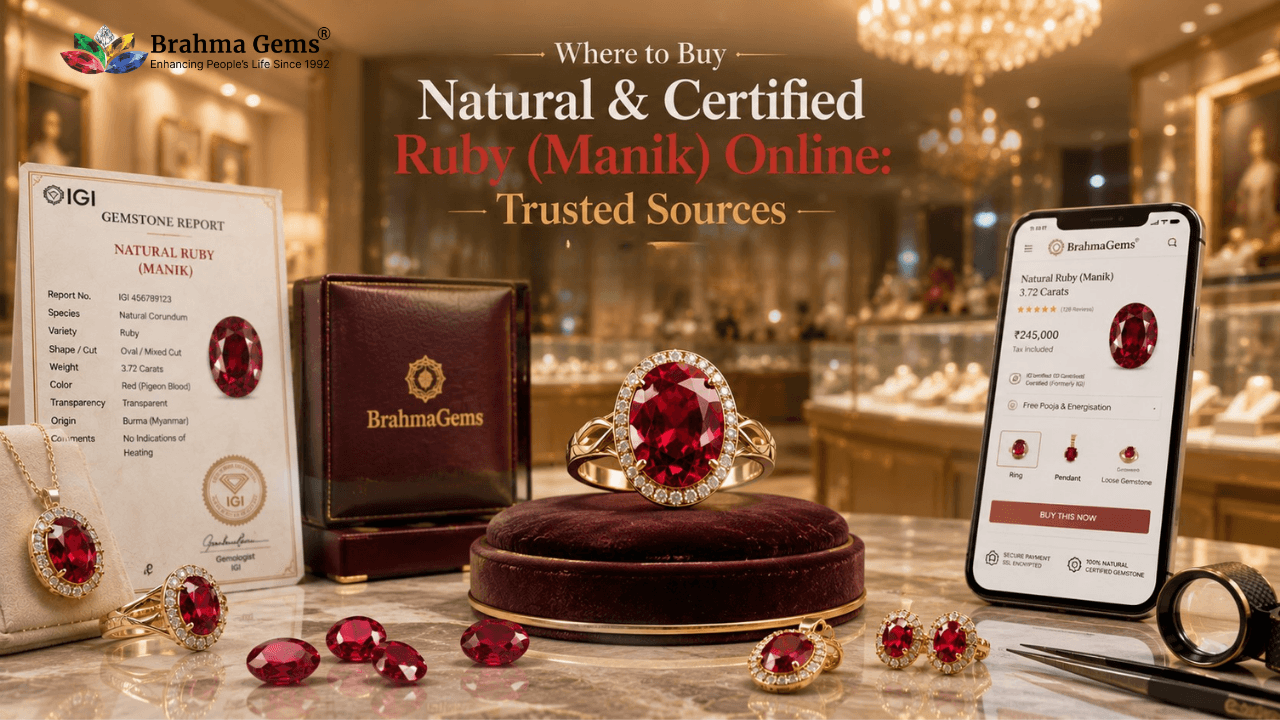 Where to Buy Natural & Certified Ruby (Manik) Online: Trusted Sources