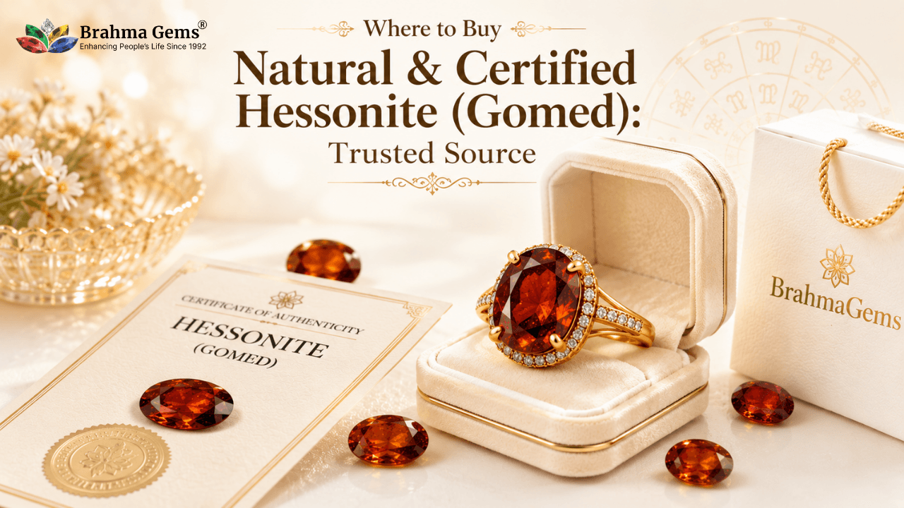 Where to Buy Natural & Certified Hessonite (Gomed): Trusted Source