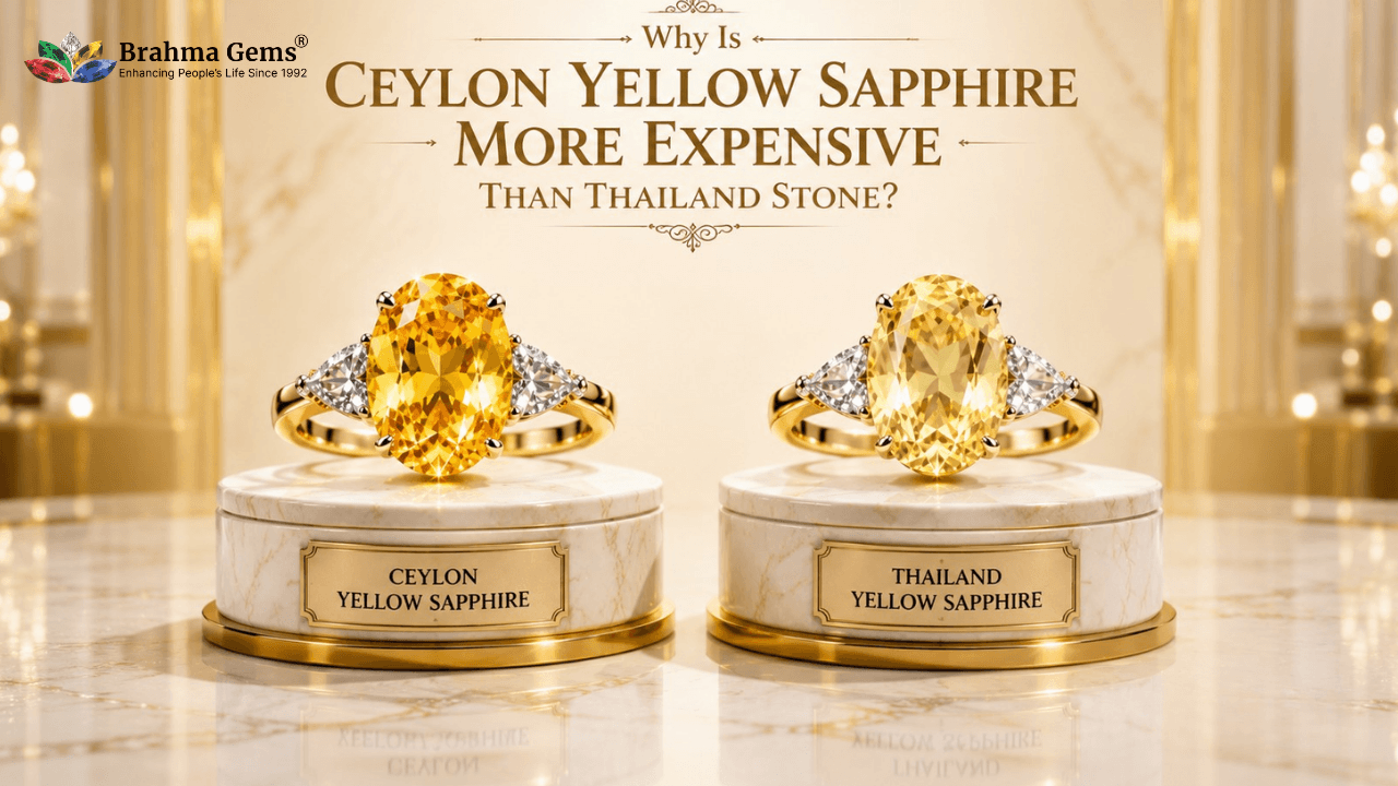 Why Is Ceylon Yellow Sapphire More Expensive Than Thailand Stone?