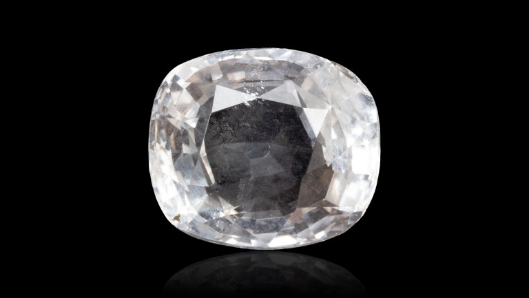 NATURAL WHITE SAPPHIRE CARATS