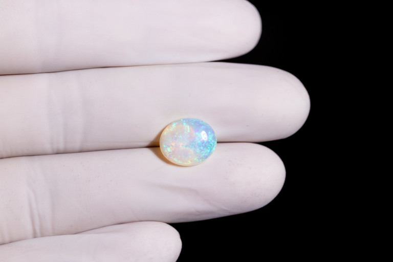 CERTIFIED ORIGINAL OPAL STONE 3.41 CARATS | Brahma Gems | Brahma Gems