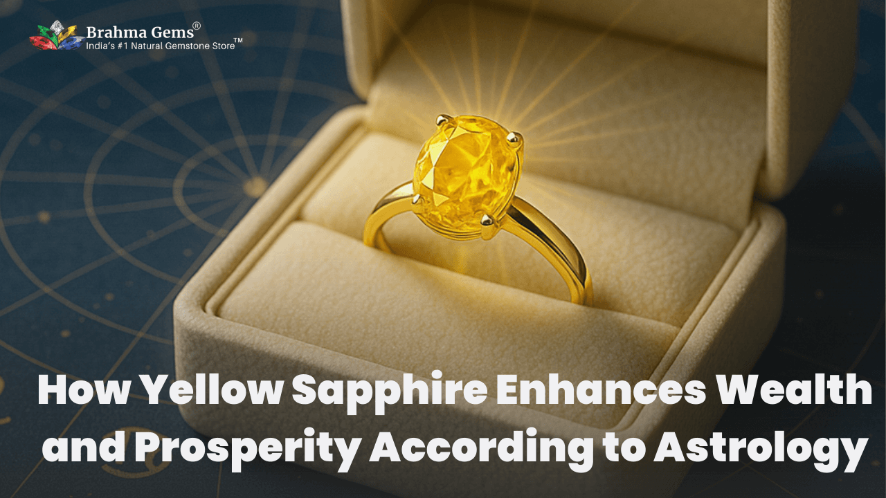How Yellow Sapphire Enhances Wealth and Prosperity According to Astrology