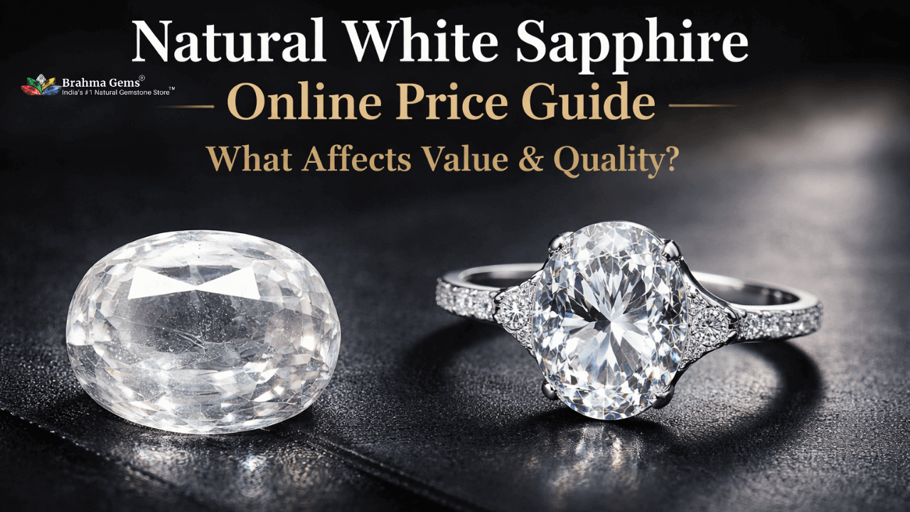 Natural White Sapphire Online Price Guide: What Affects Value & Quality?