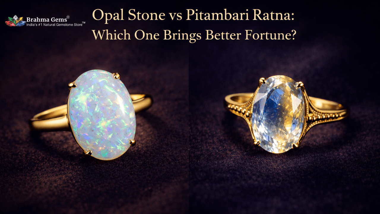Opal Stone vs Pitambari Ratna: Which One Brings Better Fortune?